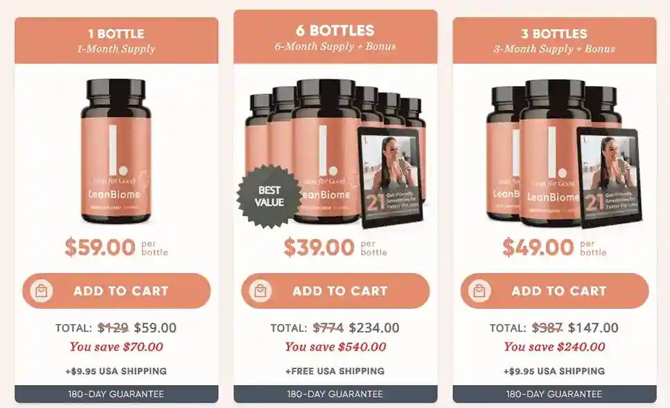 Leanbiome price